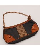 Pochette Denim bleu - 24 x 12 x 4 cm