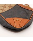 Pochette Denim bleu - 24 x 12 x 4 cm