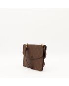 Pochette marron - 24 x 15.5 cm