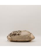 Sac en cuir Hobo Indy argenté argenté - 39 x 33 x 3 cm