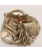 Sac en cuir Hobo Indy argenté argenté - 39 x 33 x 3 cm