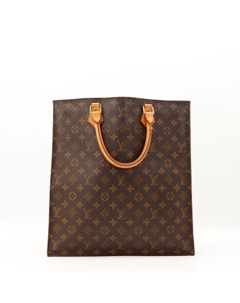 Sac Plat marron - 36 x 38 x 9 cm