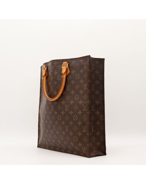 Sac Plat marron - 36 x 38 x 9 cm