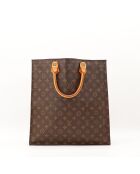 Sac Plat marron - 36 x 38 x 9 cm