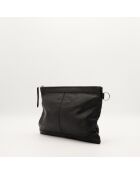 Pochette en cuir City noir - 38 x 25 x 2 cm