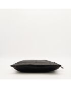 Pochette en cuir City noir - 38 x 25 x 2 cm