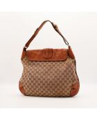 Sac Hobo Marrakech beige - 41 x 36 x 13 cm