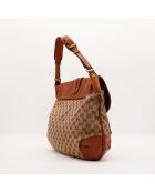 Sac Hobo Marrakech beige - 41 x 36 x 13 cm