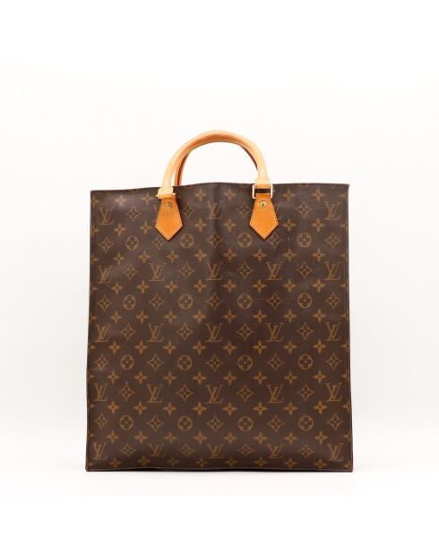Sac Plat marron - 36 x 38 x 9 cm
