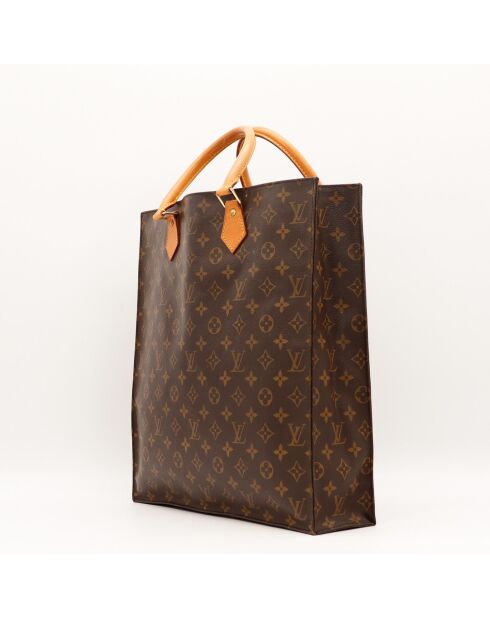 Sac Plat marron - 36 x 38 x 9 cm