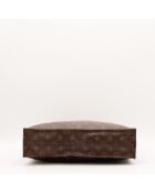 Sac Plat marron - 36 x 38 x 9 cm
