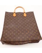 Sac Plat marron - 36 x 38 x 9 cm