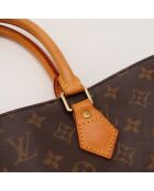 Sac Plat marron - 36 x 38 x 9 cm
