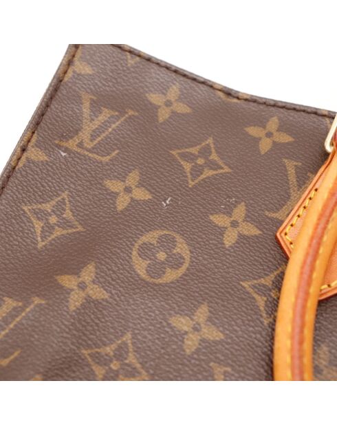 Sac Plat marron - 36 x 38 x 9 cm