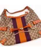 Sac Hobo Horsebit beige - 42 x 36 x 5 cm