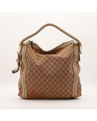 Sac Hobo beige - 32 x 38 x 13 cm