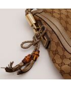 Sac Hobo beige - 32 x 38 x 13 cm