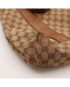 Tote bag Bambou marron - 36 x 28 x 14 cm