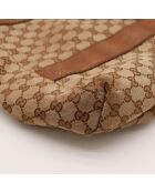 Tote bag Bambou marron - 36 x 28 x 14 cm