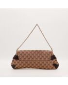 Pochette Horsebit marron - 27 x 17 x 3 cm