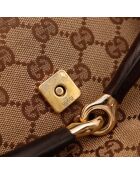 Pochette Horsebit marron - 27 x 17 x 3 cm