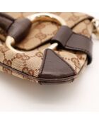 Pochette Horsebit marron - 27 x 17 x 3 cm