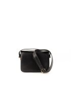 Sac en cuir Triomphe Vintage noir - 24 x 17 x 7 cm