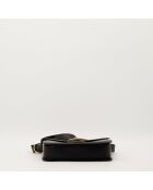 Sac en cuir Triomphe Vintage noir - 24 x 17 x 7 cm