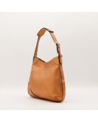 Sac en cuir Jackie Hasler doré - 36 x 28 x 5 cm