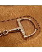 Sac en cuir Jackie Hasler doré - 36 x 28 x 5 cm