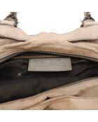 Sac en cuir City Velo taupe - 33 x 27 x 18 cm