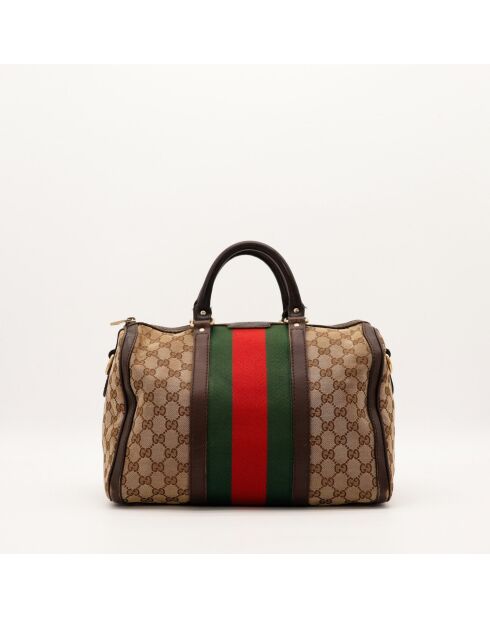 Sac Boston Joy marron - 32 x 21 x 19 cm