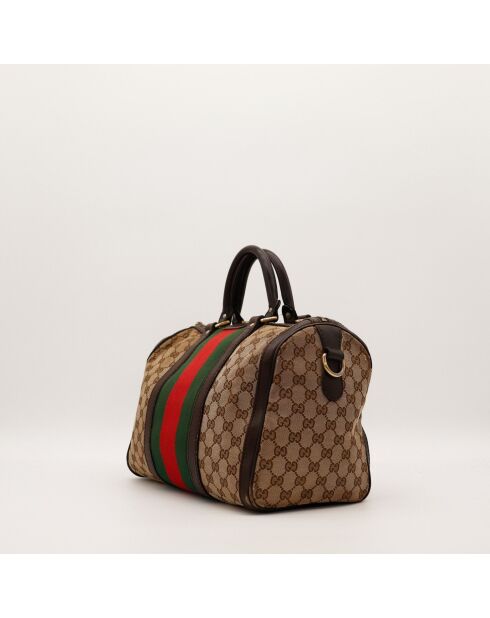Sac Boston Joy marron - 32 x 21 x 19 cm
