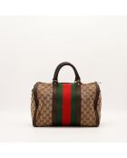 Sac Boston Joy marron - 32 x 21 x 19 cm
