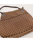 Sac Hobo marron - 39 x 24 x 6.5 cm