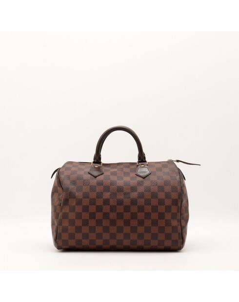 Sac Speedy 30 Damier ébène ébène - 30 x 21 x 17 cm