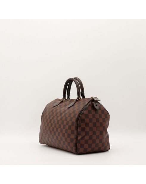 Sac Speedy 30 Damier ébène ébène - 30 x 21 x 17 cm