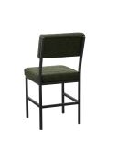 Groene stoel Dubai - l.40 cm x H. 82 cm x D. 40 cm