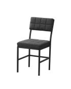 Stoel Dubai antraciet - l.40 cm x H. 82 cm x D. 40 cm