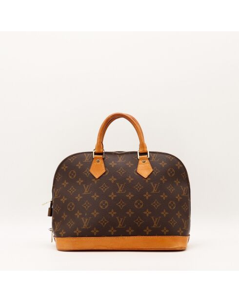 Sac Alma PM marron - 32 x 23 x 15 cm