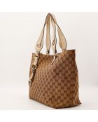 Tote bag Horsebit beige - 30 x 33 x 17 cm