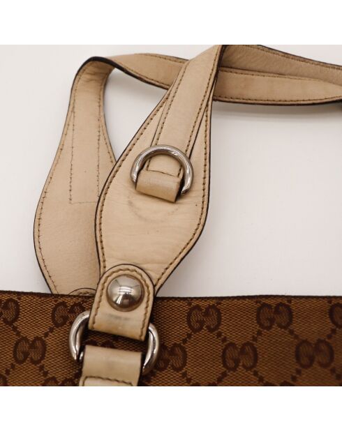 Tote bag Horsebit beige - 30 x 33 x 17 cm