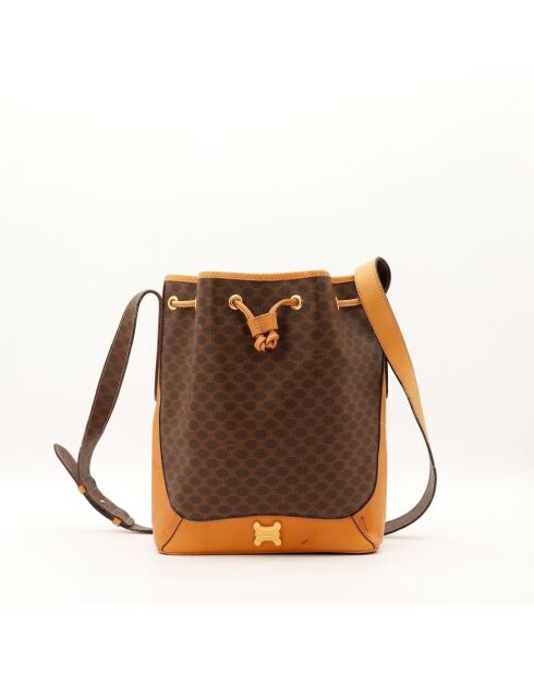 Sac Seau Macadam Triomphe marron - 27 x 28 x 12 cm
