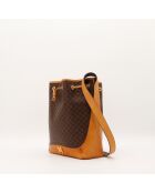 Sac Seau Macadam Triomphe marron - 27 x 28 x 12 cm