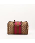 Sac Boston Joy beige - 32 x 21.5 x 16 cm