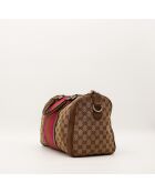 Sac Boston Joy beige - 32 x 21.5 x 16 cm