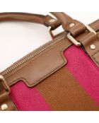 Sac Boston Joy beige - 32 x 21.5 x 16 cm