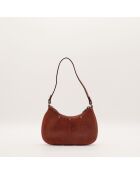 Sac en cuir Mombassa Mini marron - 22 x 11 x 3 cm