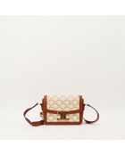 Sac Triomphe Teen blanc - 18.5 x 13.5 x 7 cm