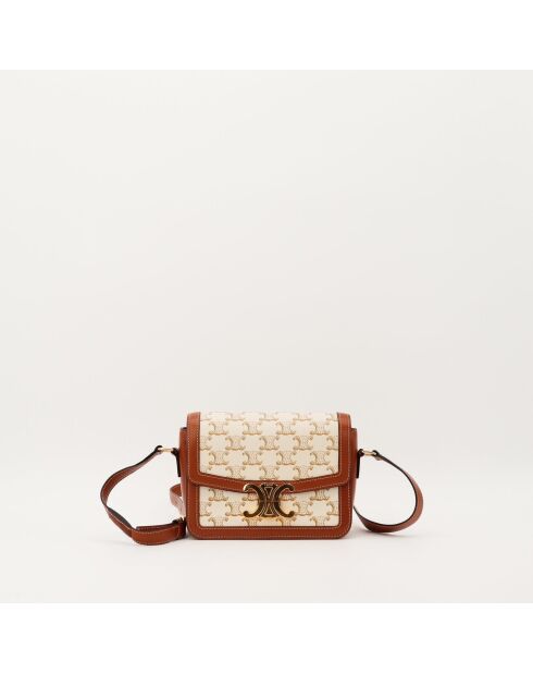Sac Triomphe Teen blanc - 18.5 x 13.5 x 7 cm